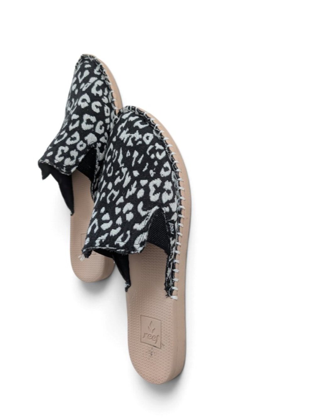 Reef Escape Mule TX Slip On Mules Size 10 Leopard Print NWOT - Picture 6 of 11